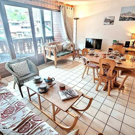 3 Pieces Au Centre Des Gets, Balcon, Proche Pistes, Commerces Et Restaurants, 5 Pers. - Fr-1-598-73 *